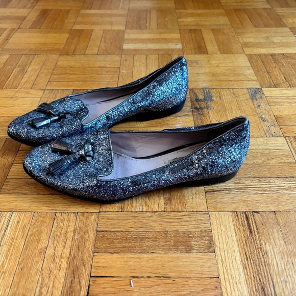 MIU MIU glitter loafers - Picture 2 of 8